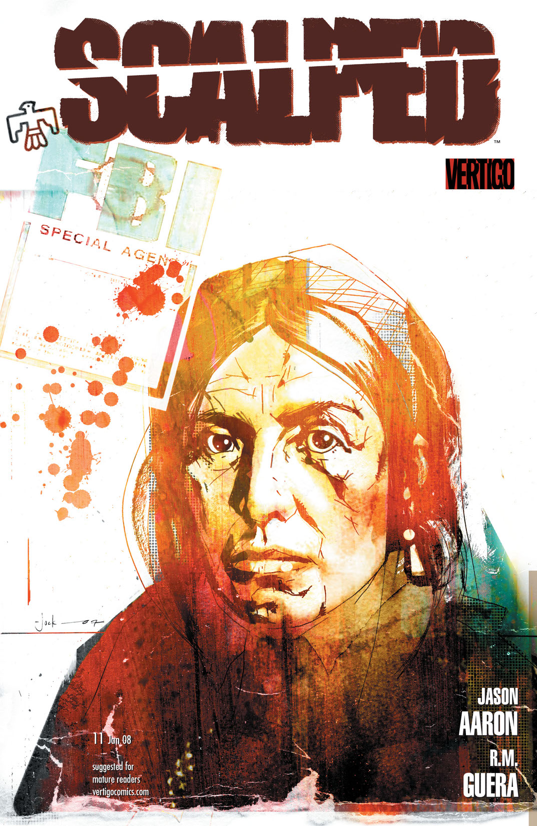 Scalped #11 preview images