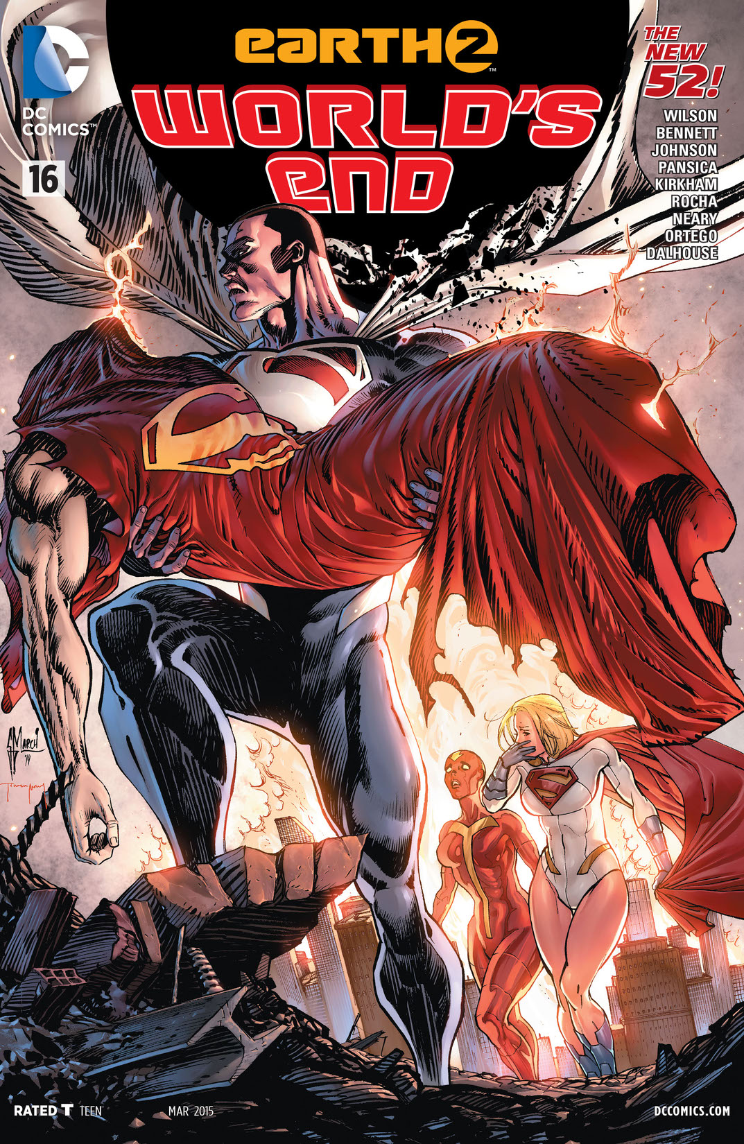 Earth 2: World's End #16 preview images