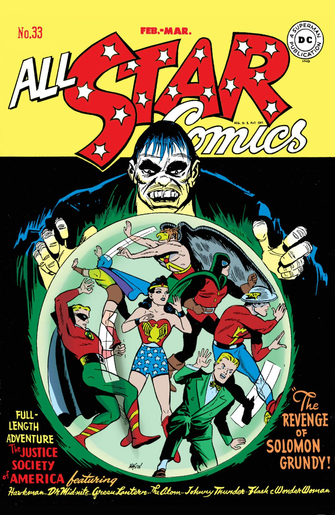 All-Star Comics #33 preview images