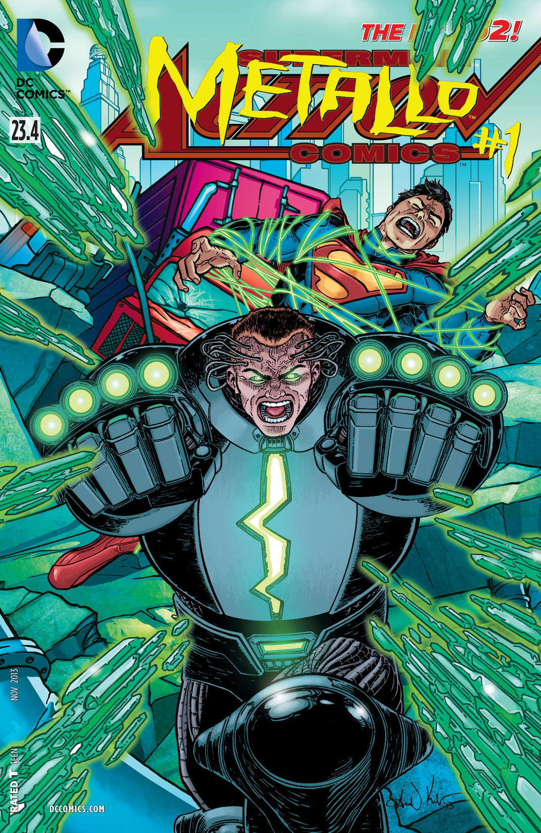 Action Comics feat Metallo (2013-) #23.4 preview images