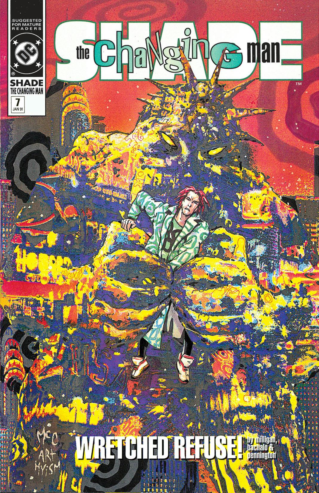 Shade, The Changing Man #7 preview images