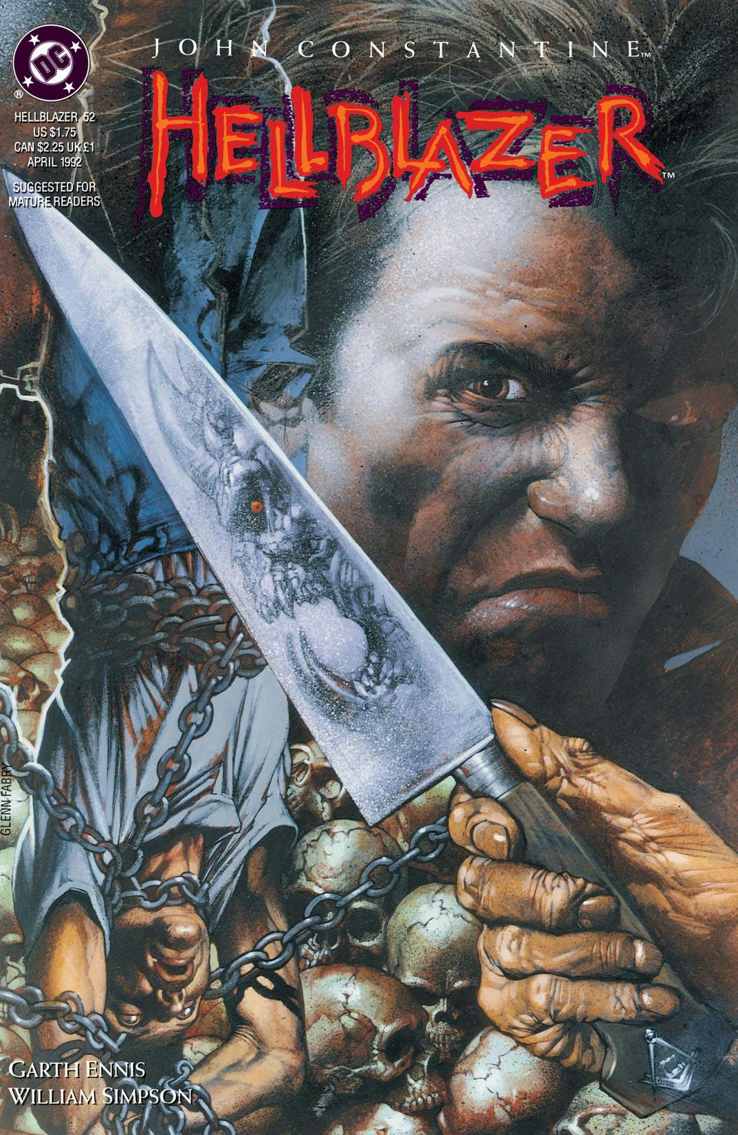 Hellblazer #52 preview images