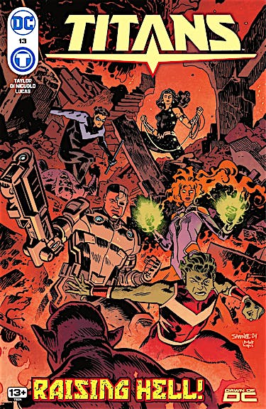 Titans #13 preview images