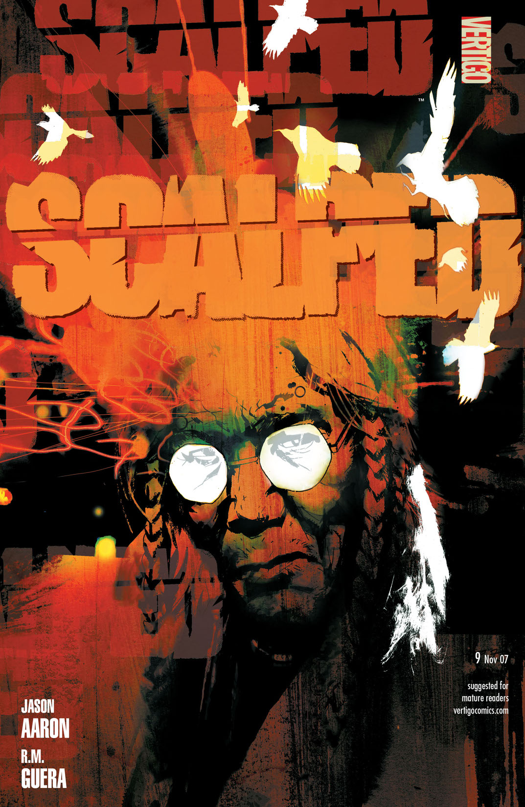 Scalped #9 preview images