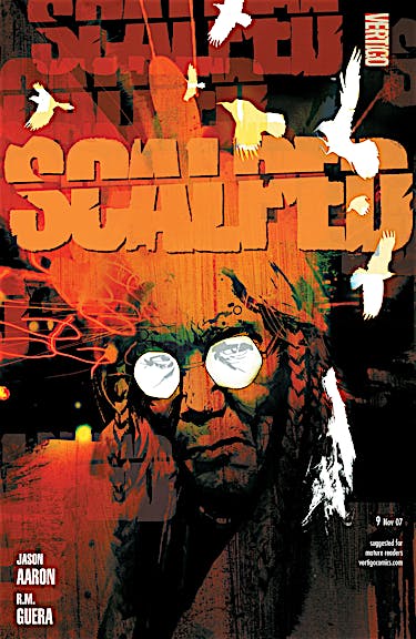 Scalped #9 preview images