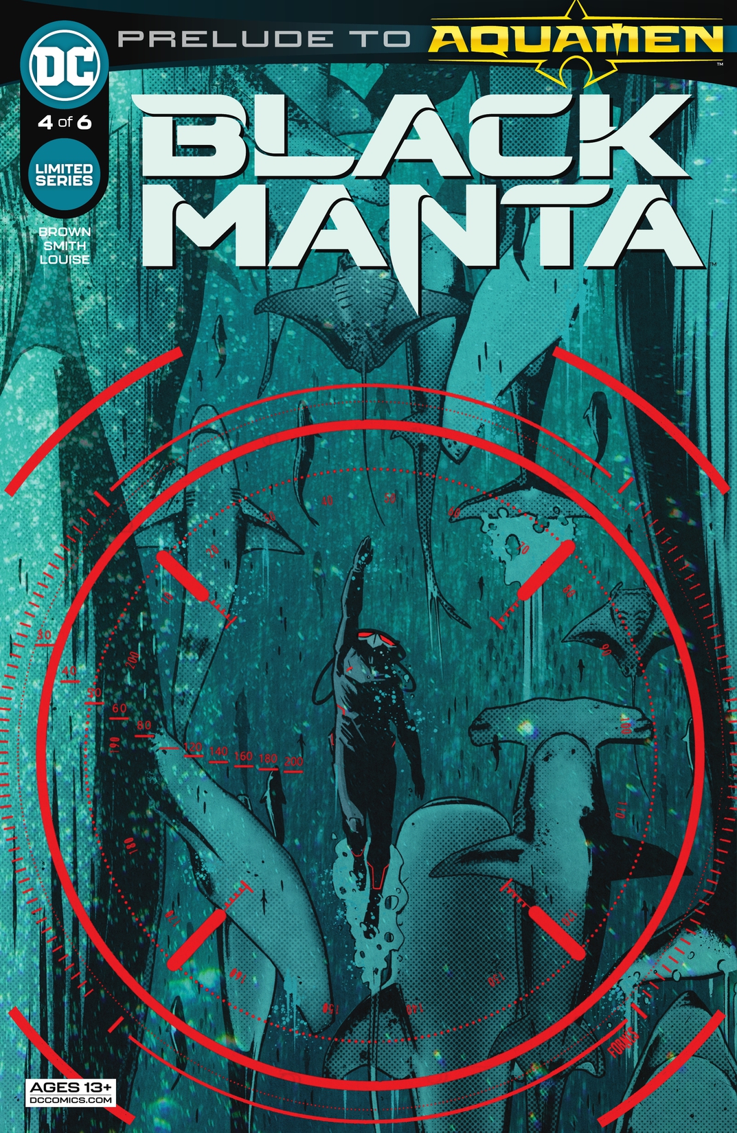 Black Manta #4 preview images