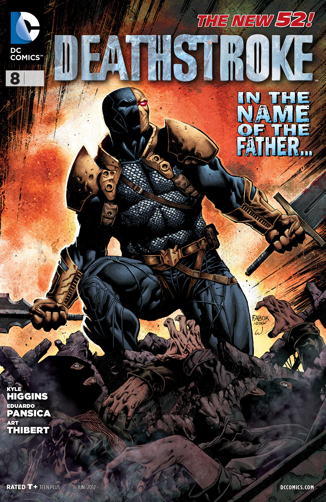 Deathstroke (2011-) #8 preview images