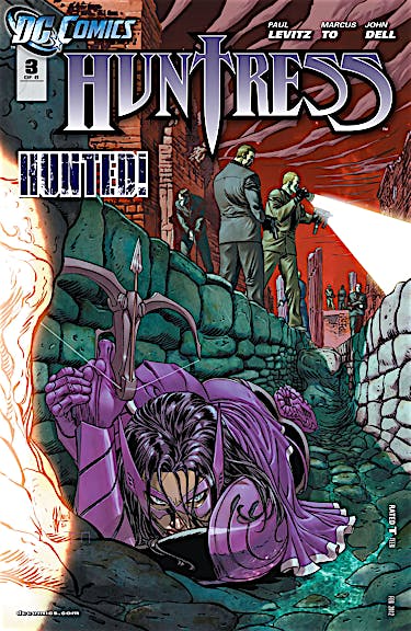 Huntress #3 preview images