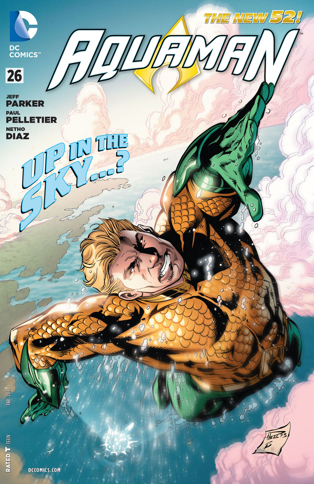 Aquaman (2011-) #26 preview images