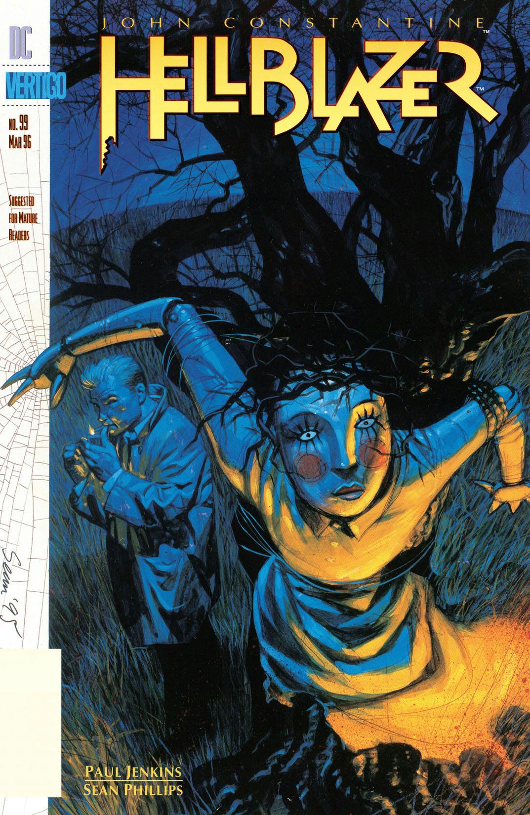 Hellblazer #99 preview images