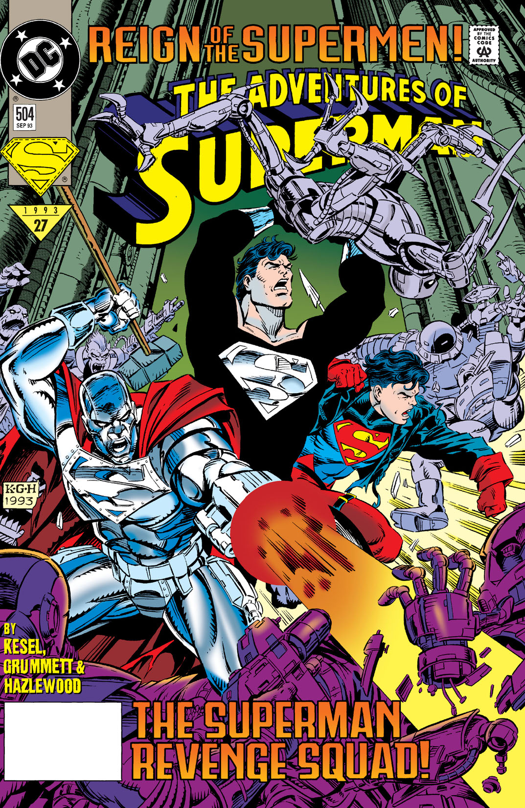 Adventures of Superman (1987-) #504 preview images