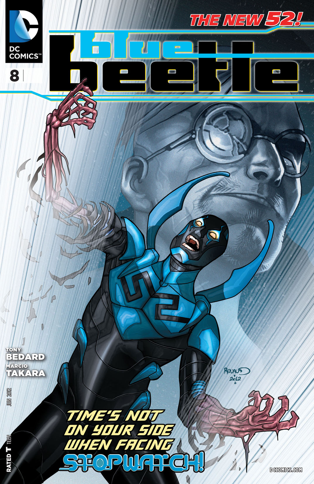 Blue Beetle (2011-) #8 preview images