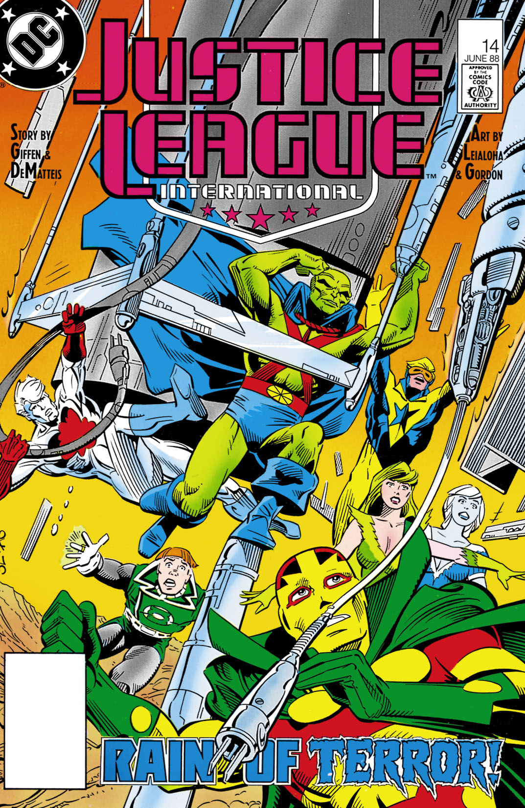 Justice League International (1987-) #14 preview images