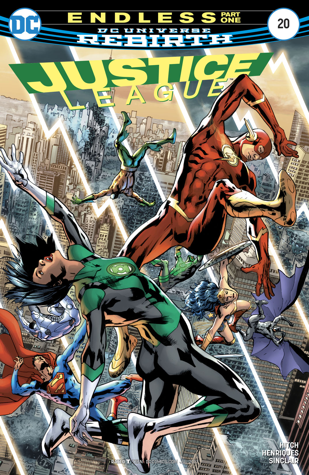 Justice League (2016-) #20 preview images