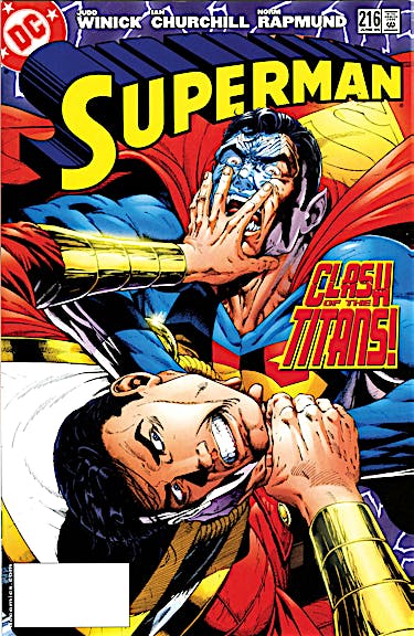 Superman (1986-) #216 preview images