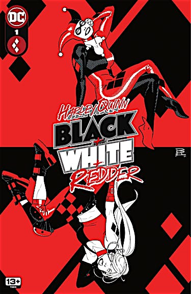 Harley Quinn: Black + White + Redder #1 preview images