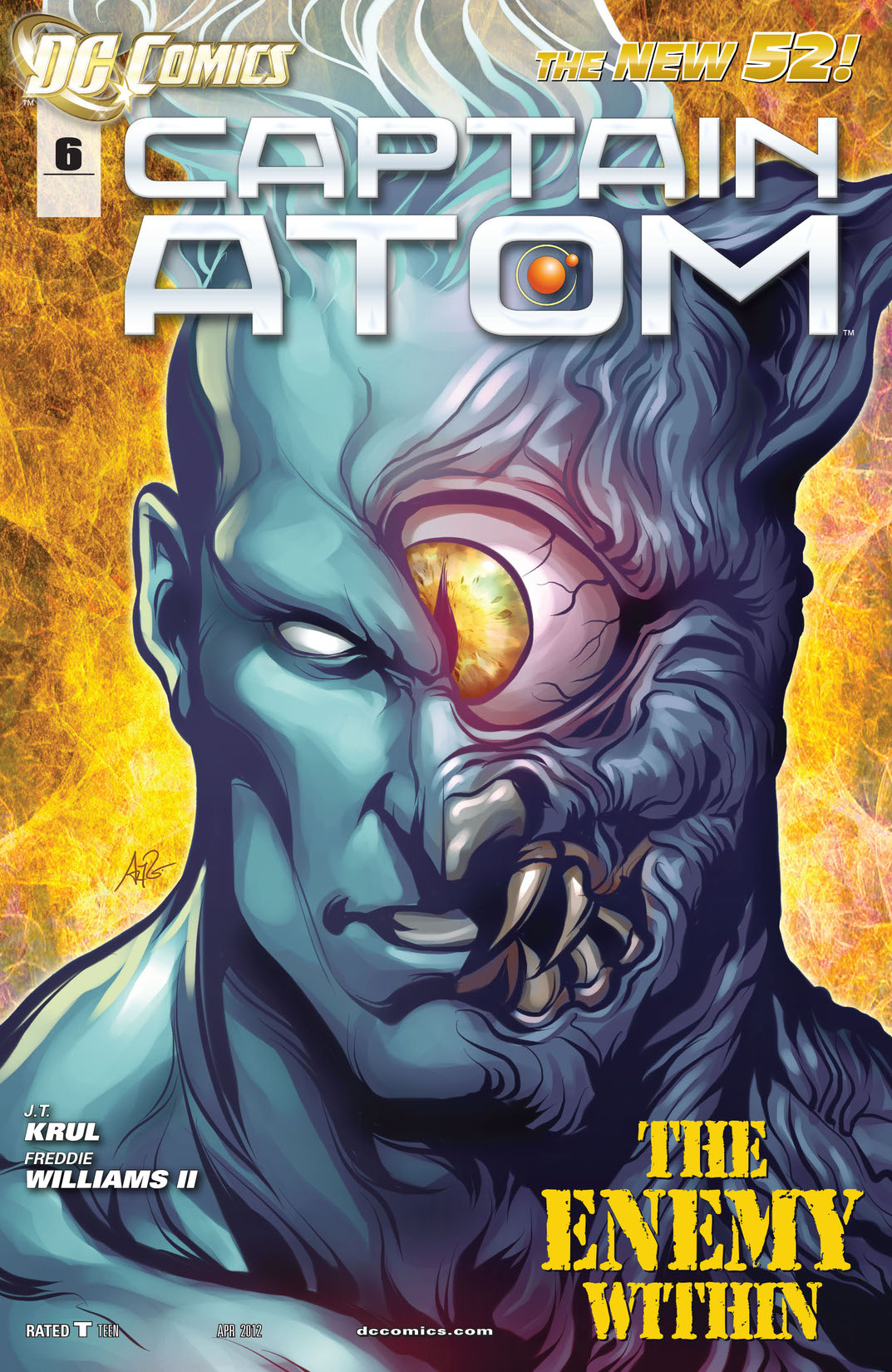 Captain Atom (2011-) #6 preview images