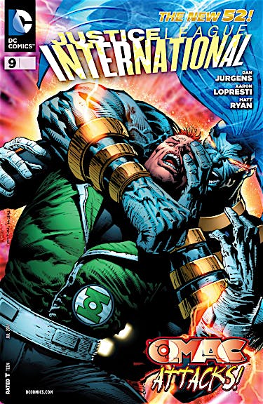 Justice League International #9 preview images