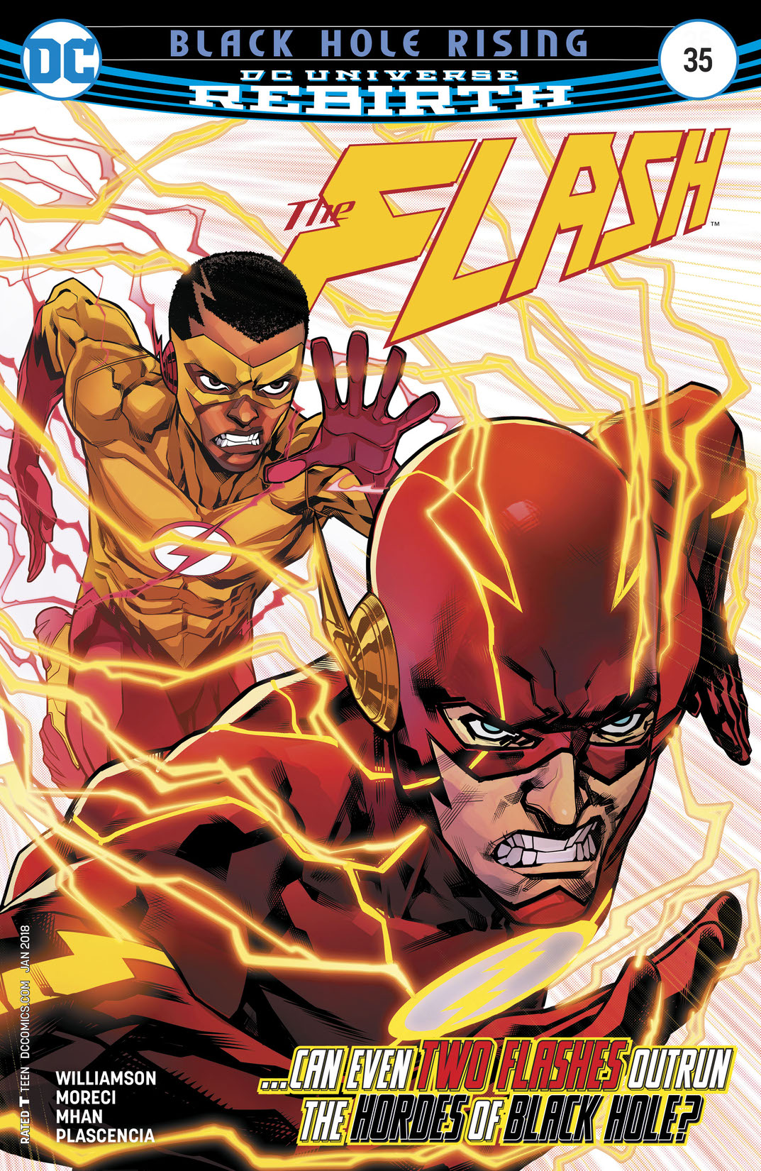 The Flash (2016-) #35 preview images