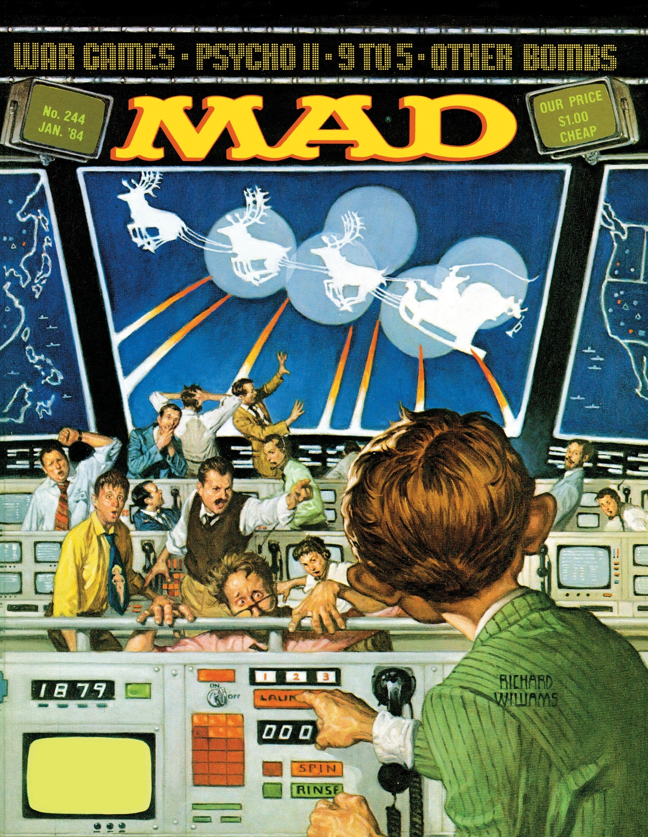 Mad Magazine #244 preview images