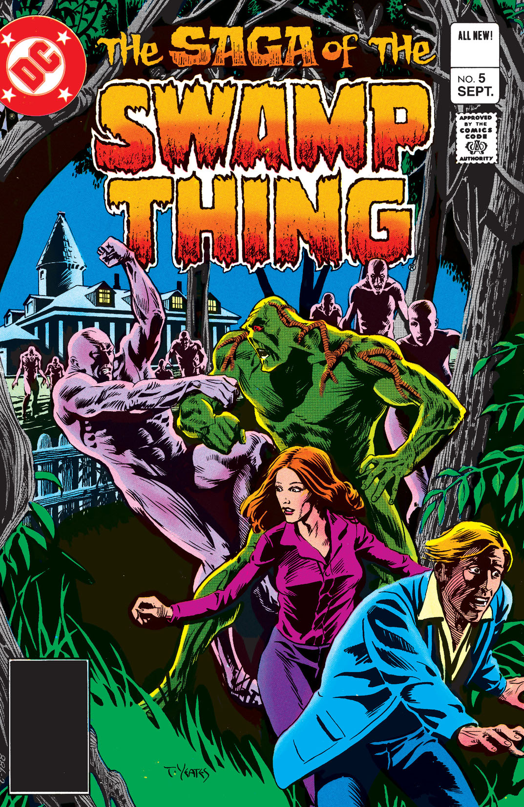 The Saga of the Swamp Thing (1982-) #5 preview images