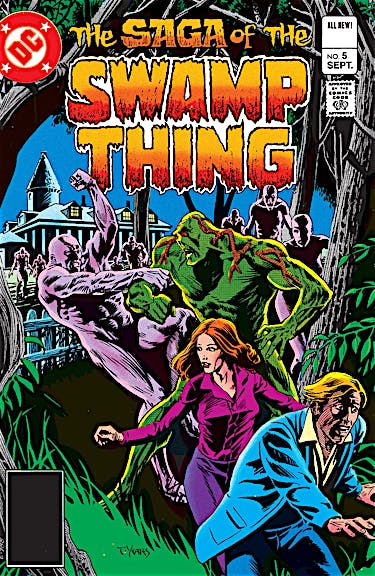The Saga of the Swamp Thing (1982-) #5 preview images