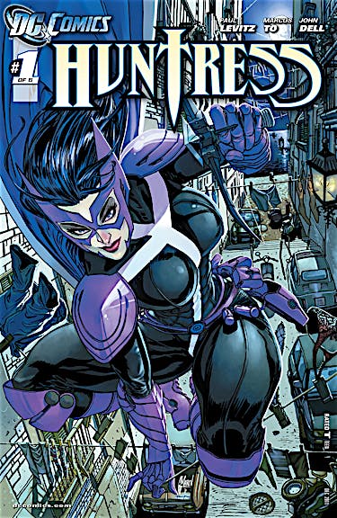 Huntress #1 preview images