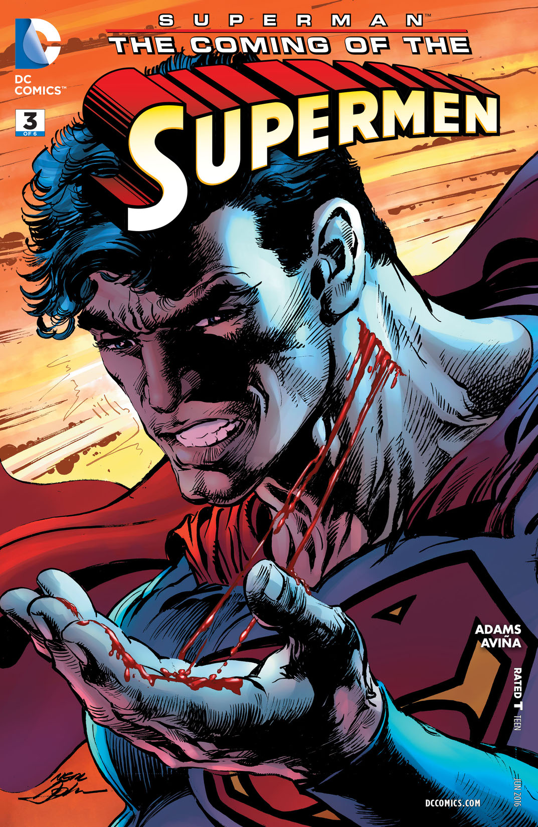 Superman: The Coming of the Supermen #3 preview images