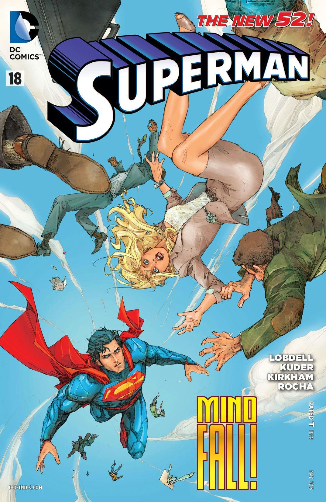 Superman (2011-) #18 preview images