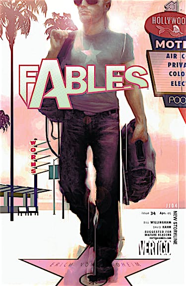 Fables #34 preview images