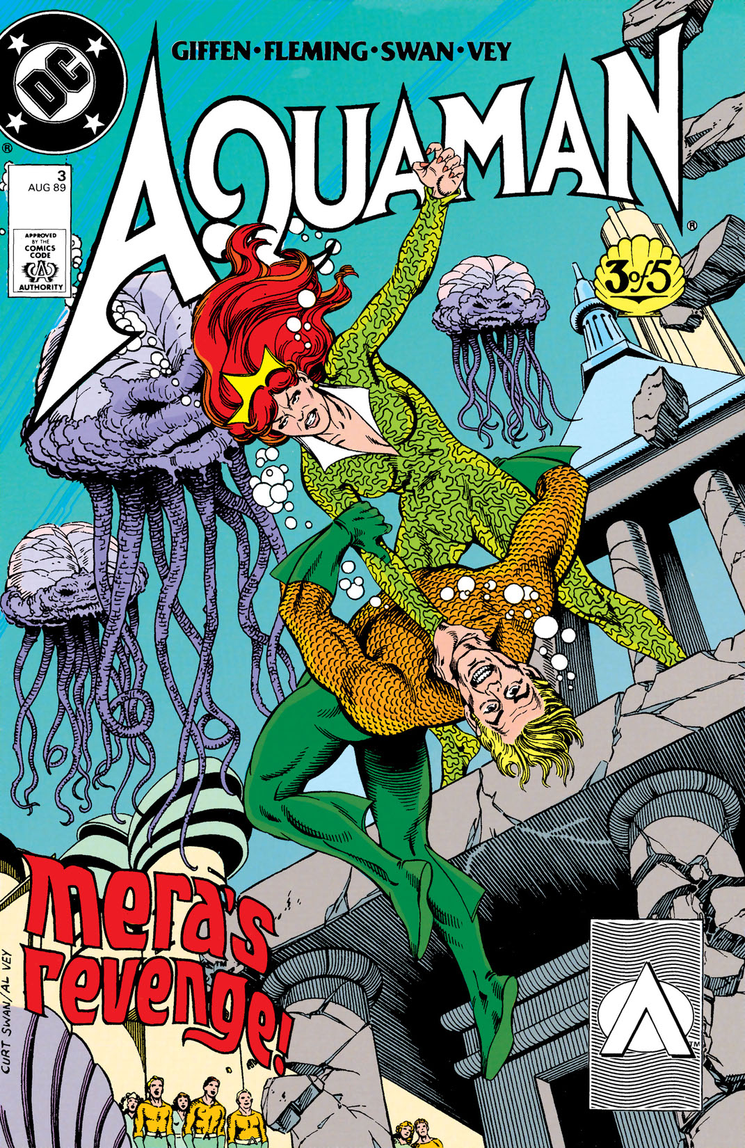 Aquaman (1989-1989) #3 preview images