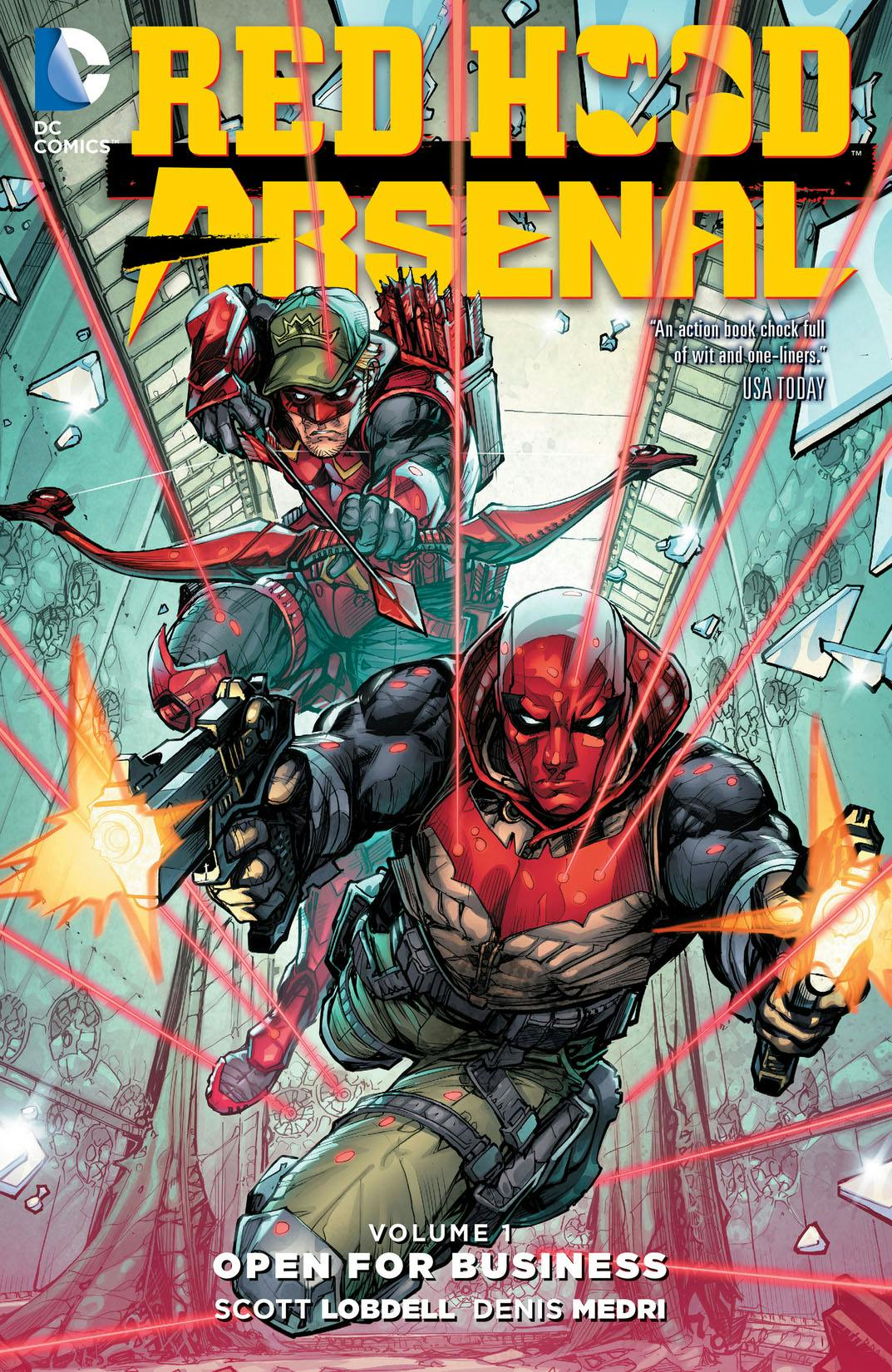 Red Hood/Arsenal Vol. 1: Open For Business preview images