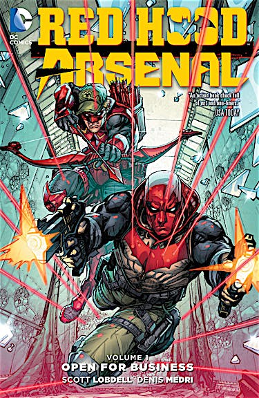 Red Hood/Arsenal Vol. 1: Open For Business preview images