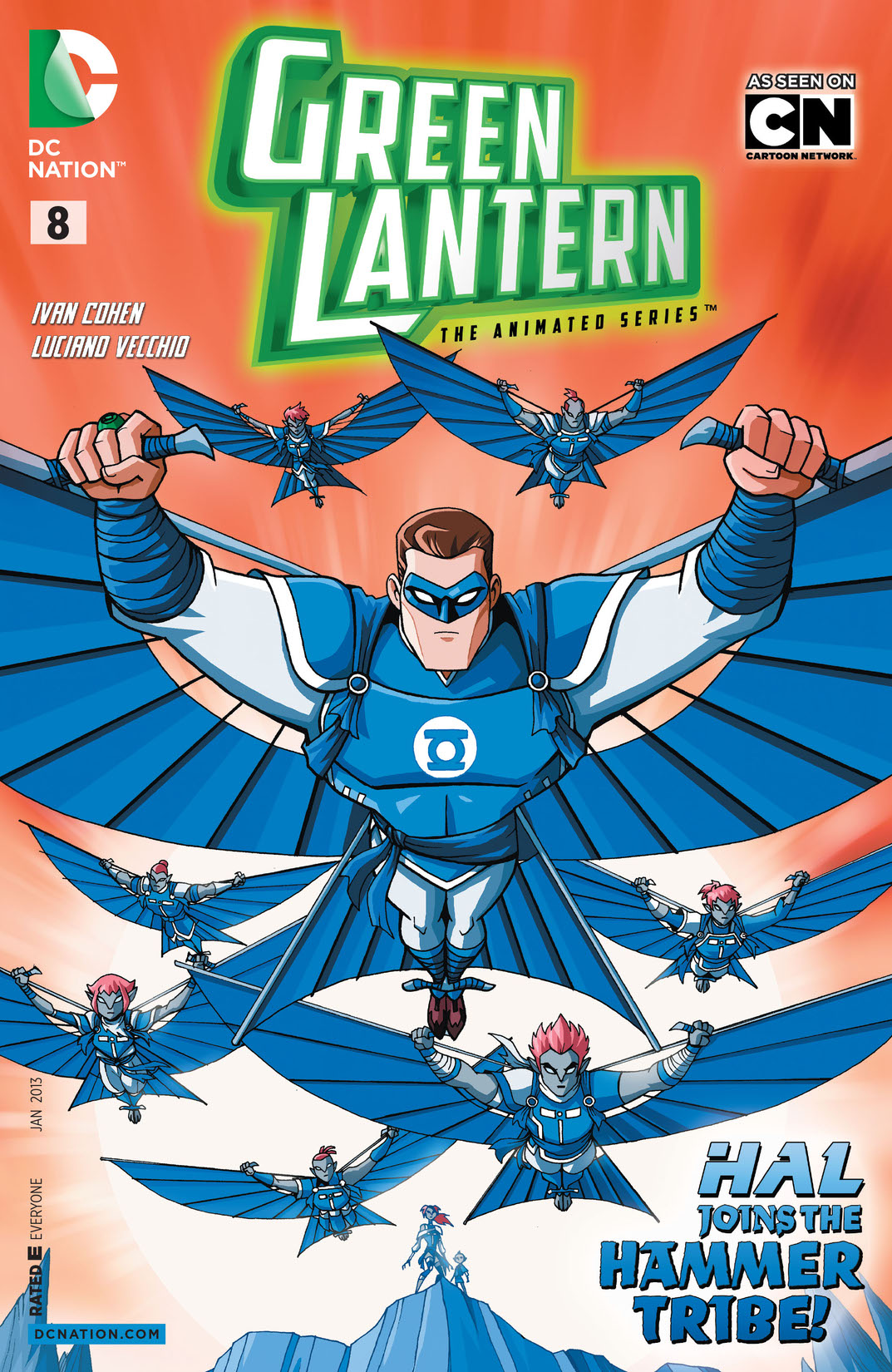 Green Lantern: The Animated Series #8 preview images