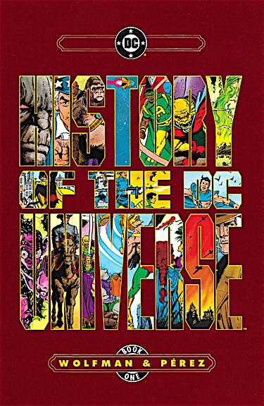 History of the DC Universe #1 preview images