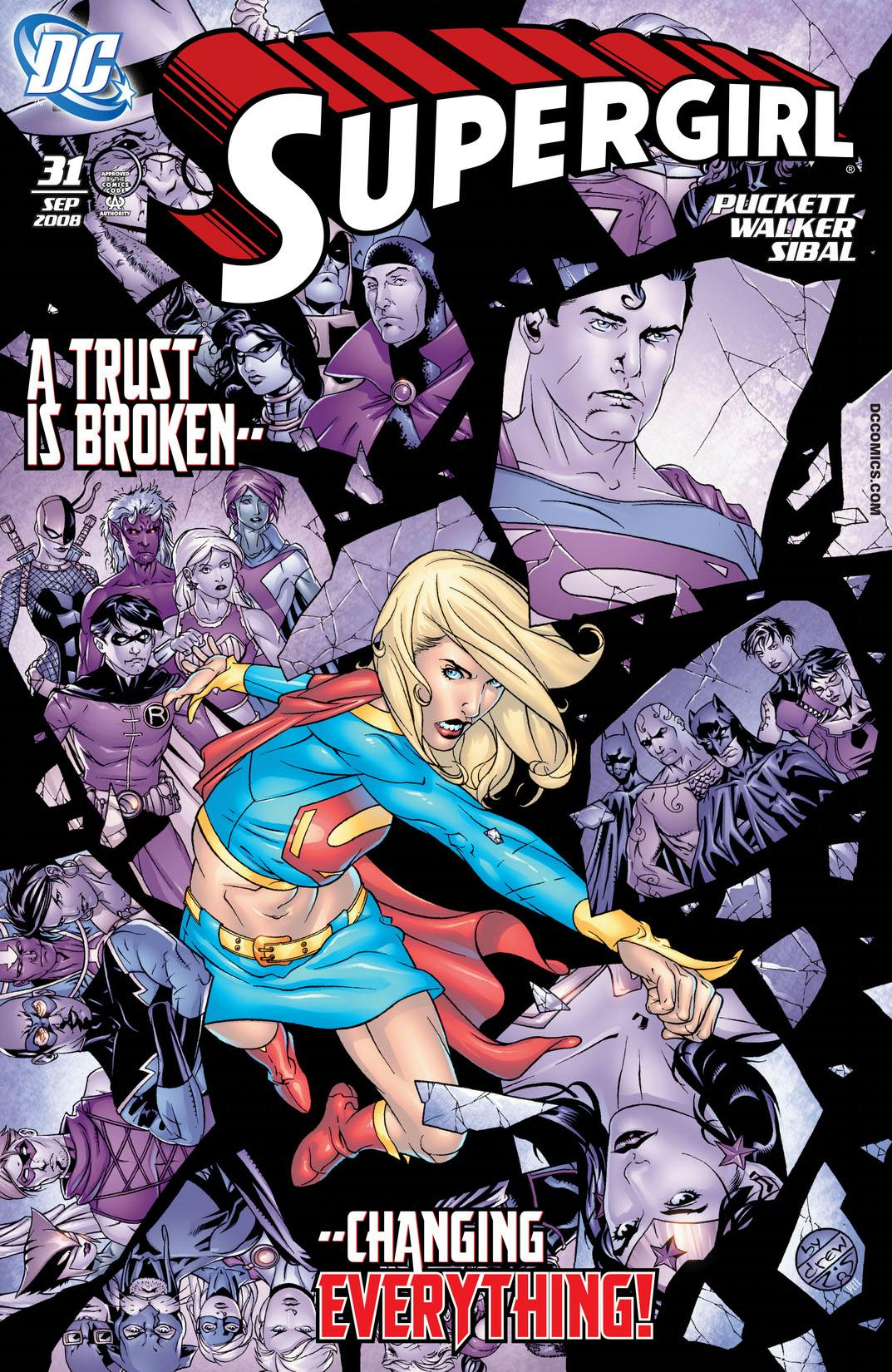 Supergirl (2005-) #31 preview images