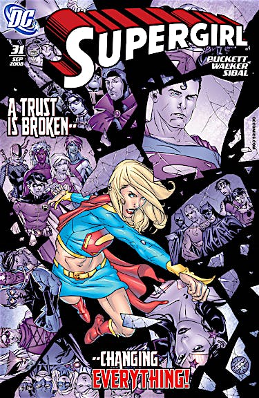 Supergirl (2005-) #31 preview images
