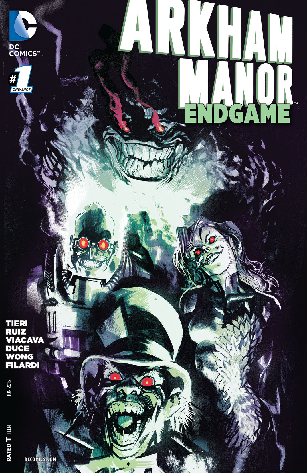 Arkham Manor: Endgame #1 preview images