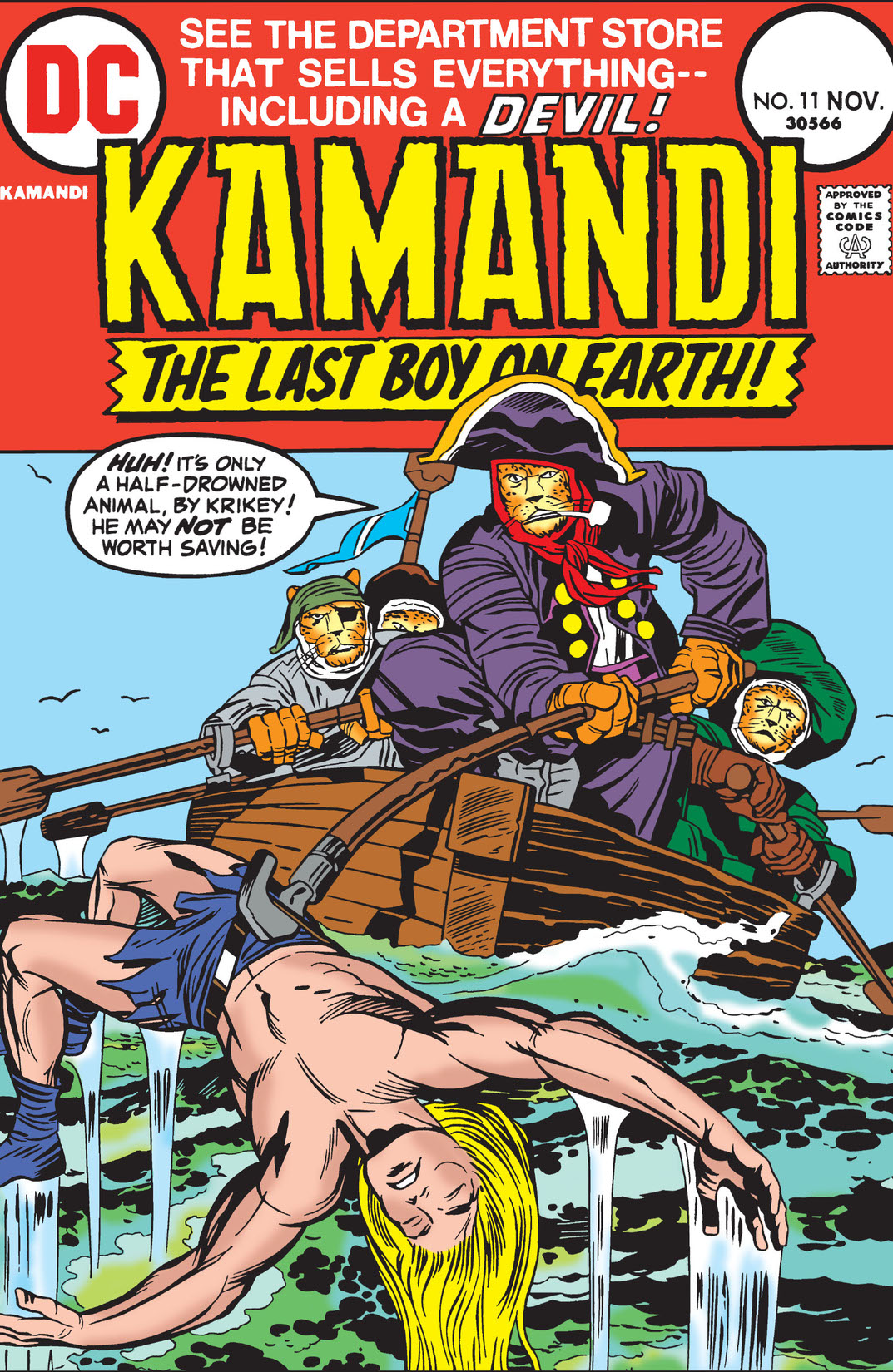 Kamandi: The Last Boy on Earth #11 preview images