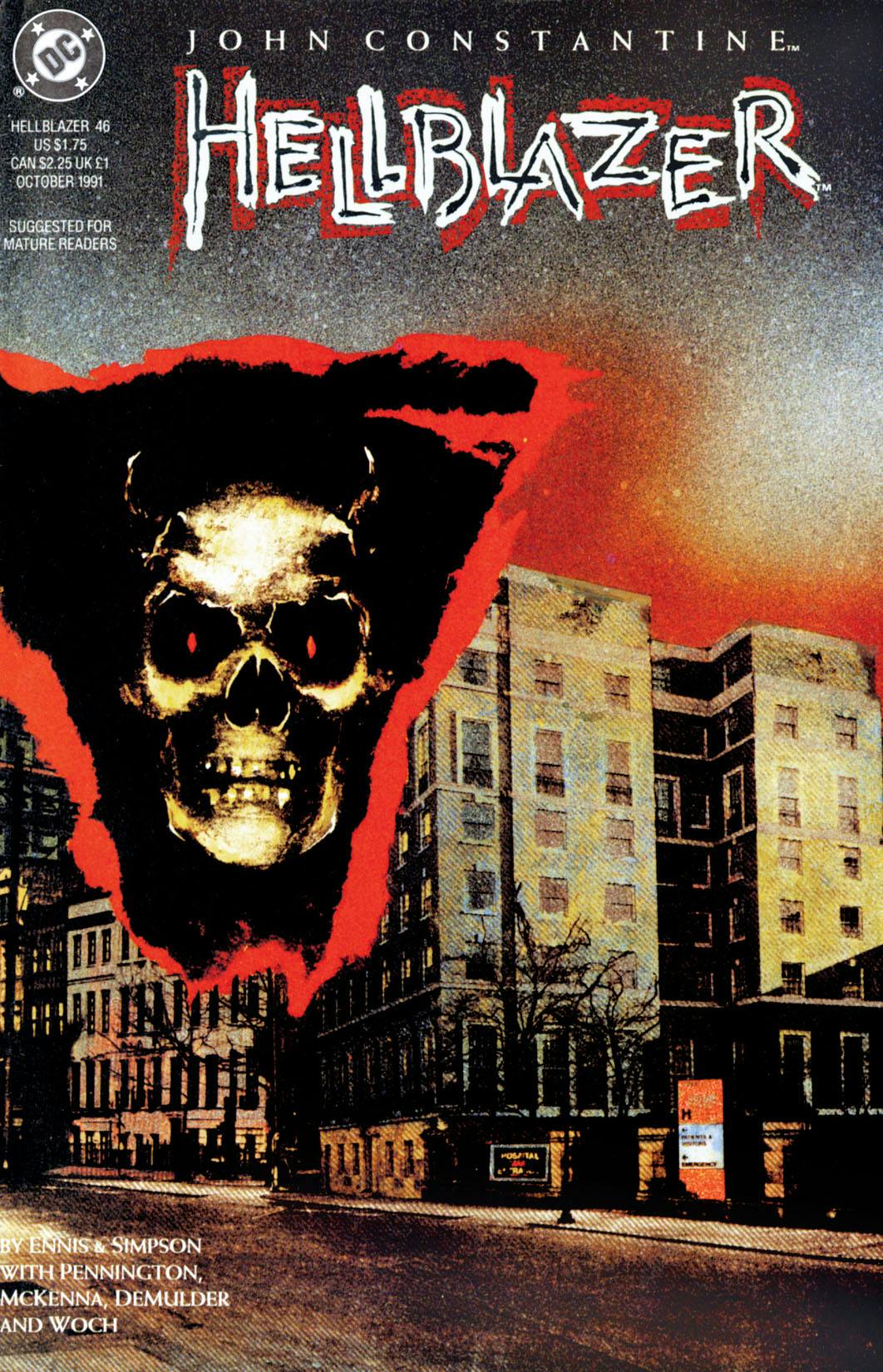 Hellblazer #46 preview images