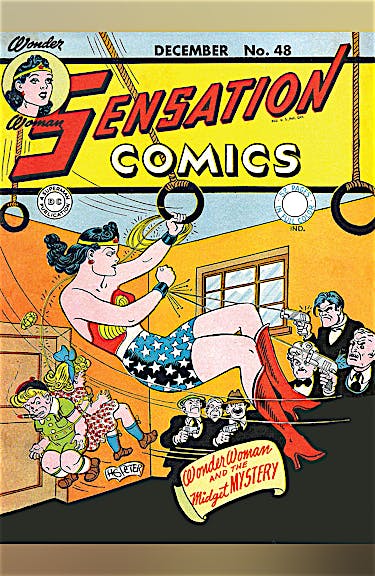 Sensation Comics #48 preview images