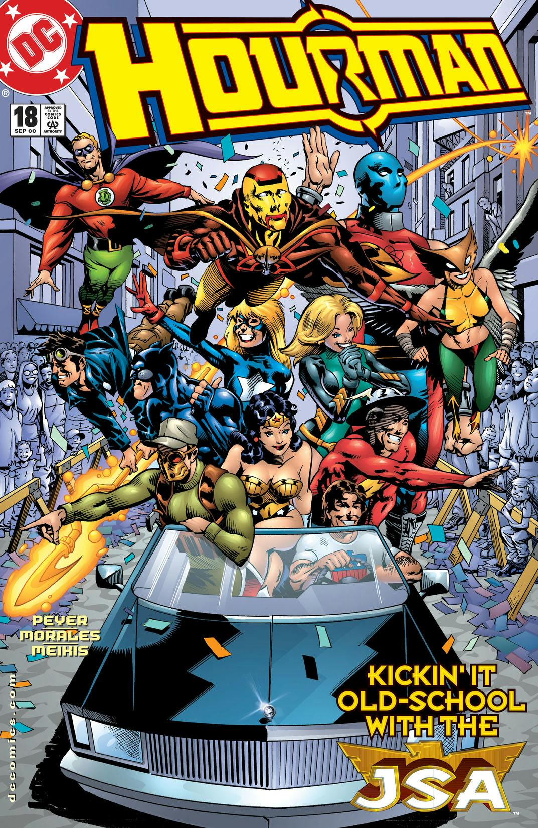Hourman #18 preview images
