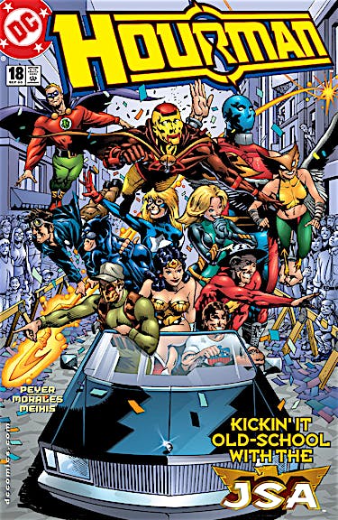 Hourman #18 preview images