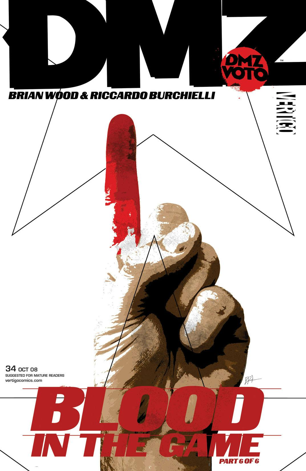 DMZ #34 preview images