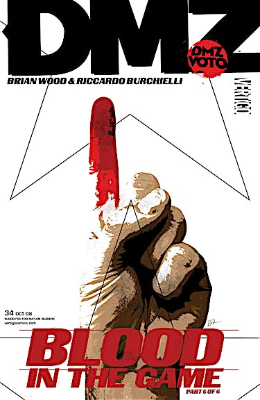 DMZ #34 preview images