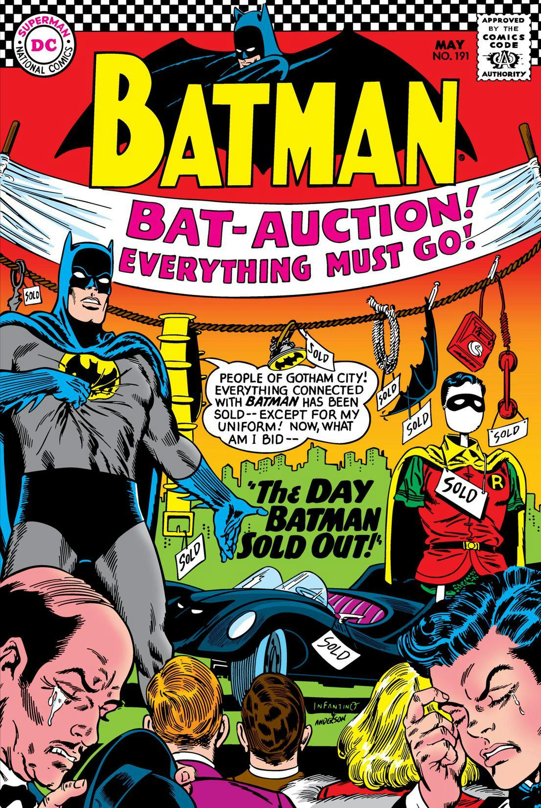 Batman (1940-) #191 preview images