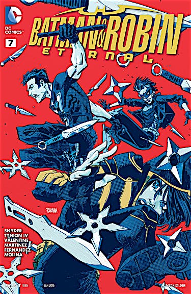 Batman & Robin Eternal #7 preview images