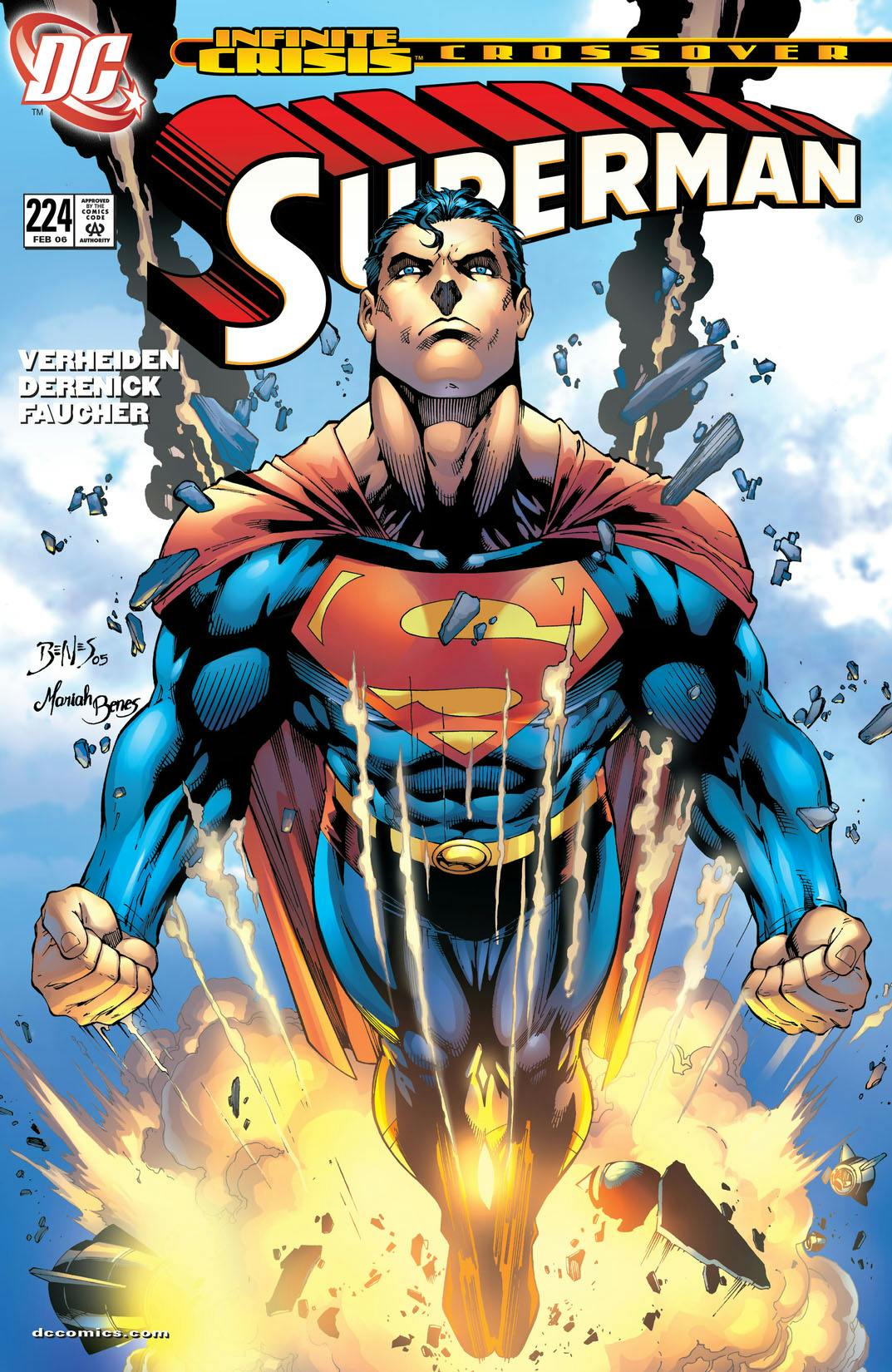Superman (1986-) #224 preview images