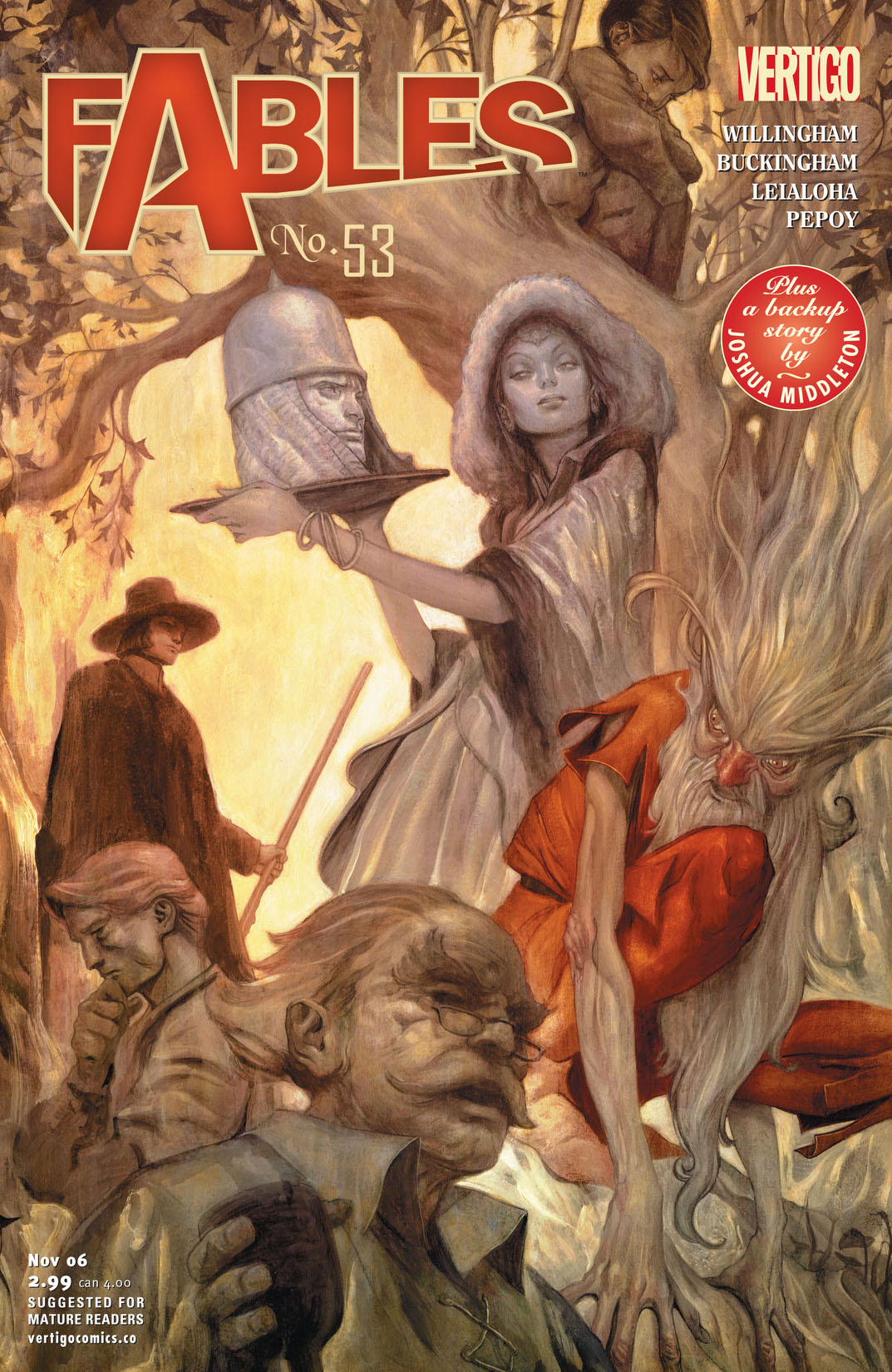 Fables #53 preview images