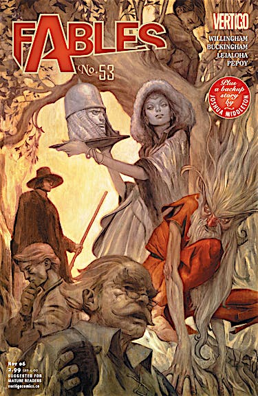 Fables #53 preview images